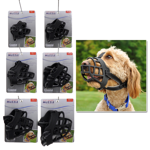 coastal soft basket muzzle