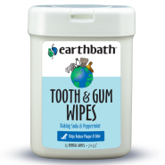 earthbath Tooth & Gum Wipes 25 ct