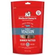 Stella&Chewys Dog FD Simply Venison Patties 14 oz
