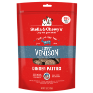 Stella&Chewys Dog FD Simply Venison Patties 25 oz