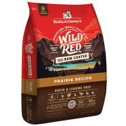 Stella&Chewys Dog Wild Red Raw Coated G&LF Prairie 21 lb