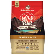 Stella&Chewys Dog Wild Red Raw Coated WG Prairie 3.5 lb