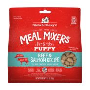Stella&Chewys Dog FD Mixers Perfectly Puppy Beef&Slmn 3.5 oz
