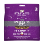 Stella&Chewys Cat FD Plate Lickin Pork Morsels 18 oz