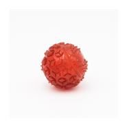 ZippyPaws Holiday ZippyTuff Squeaker Ball Red Small
