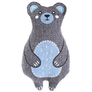 ZippyPaws ecoZippy Cotton Cuddler Bear