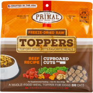 Primal Dog/Cat FD Raw Topper Cupboard Cuts Beef 18 oz