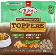 Primal Dog/Cat FD Raw Topper Cupboard Cuts Chicken 18 oz