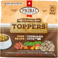 Primal Dog/Cat FD Raw Topper Cupboard Cuts Pork 18 oz
