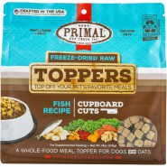 Primal Dog/Cat FD Raw Topper Cupboard Cuts Fish 18 oz