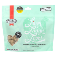 Primal Dog Treats Liver Laugh Love Simply Chicken 1.5oz