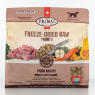 Primal Dog Freeze Dried Pork Pronto 16 oz