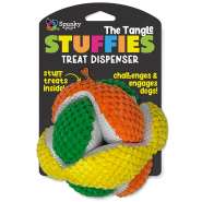 Spunky Pup Stuffies Treat Dispensing Plush Toy The Tangle