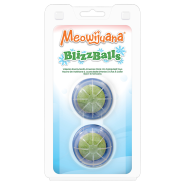 Meowijuana Cat Compressed Catnip Stick'n'Lick BlizzBalls 2pk