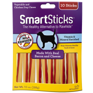 SmartBones SmartSticks Bacon & Cheese 10 pk