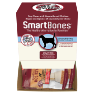 SmartBones Holistic GF Specialty Chws Chkn MINI Display 30ct