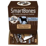 SmartBones Classic Bone Chews PButter MINI Display 30 ct