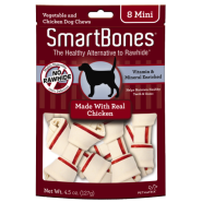 SmartBones Classic Bone Chews Chicken MINI 8 pk