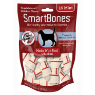 SmartBones Classic Bone Chews Chicken MINI 16 pk
