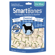 SmartBones Dental Chews Chicken MINI 24 pk