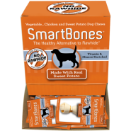 SmartBones Classic Bone Chews SwPotato MINI Display 30 ct