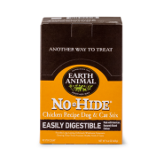 Earth Animal Dog/Cat NoHide Chew CgFr Chicken Stix Bulk 90pc