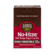 Earth Animal Dog/Cat NoHide Chew GrssFed Beef Stix Bulk 90pc