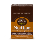 Earth Animal Dog/Cat NoHide Chew Venison Stix Bulk 90pc