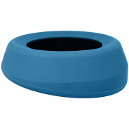 Kurgo Dog Wander Splash Free Water Bowl Coastal Blue 24 oz
