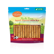 Canine Naturals Hide-Free Beef Sticks 5" 40 Pk