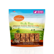 Canine Naturals Hide-Free PntButter Rolls Small 2.5" 6 Pk