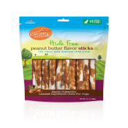 --Currently Unavailable-- Canine Naturals Hide-Free PntButter Sticks 5" 40 Pk