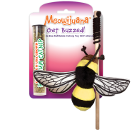 Meowijuana Cat Toy Get Buzzed Bee w/Wand