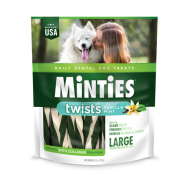 Minties Dental Twists Large 12 oz