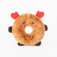 ZippyPaws Holiday Donutz Buddies Reindeer