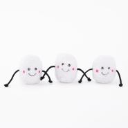 ZippyPaws Holiday Miniz Marshmallows 3 pc