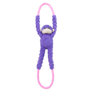 ZippyPaws RopeTugz Monkey Purple