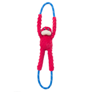 ZippyPaws RopeTugz Monkey Red