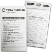 Trouw Nutrition Frequent Buyer Cards