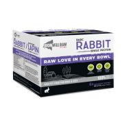 Iron Will Raw Dog GF Basic Rabbit Single Protein 6/1 lb