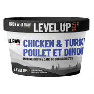 Iron Will Raw Dog Cup Chicken & Turkey 4oz