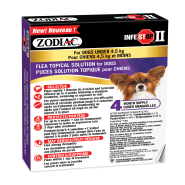 Zodiac Infestop II Topical Dogs under 4.5 kg