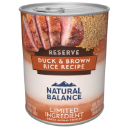 NB LID Dog Reserve Duck & Brown Rice 12/13 oz