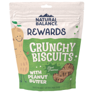 NB Dog Treats Rewards Crunchy Biscuits Peanut Butter 14 oz