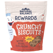 NB Dog Treats Rewards Crunchy Biscuits Salmon 28 oz