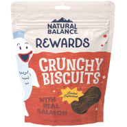 NB Dog Treats Rewards Crunchy Biscuits Salmon 14 oz