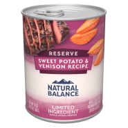 NB LID Dog Sweet Potato & Venison 12/13 oz