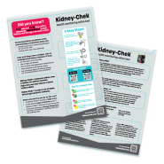 Kidney-Chek Cheat Sheet