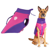 Canada Pooch High Tide Life Jacket Pink/Purple Size 12