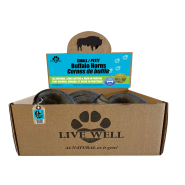 Livstrong Water Buffalo Horn Small Bulk Box 150g x 12pc
